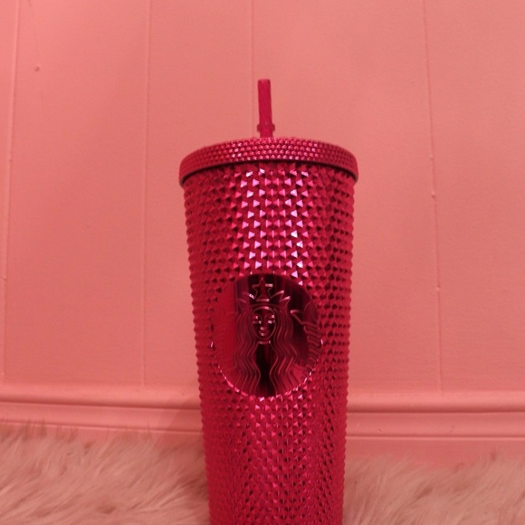 NWT Starbucks Mexico Berry Studded Tumbler - Picture 3 of 4